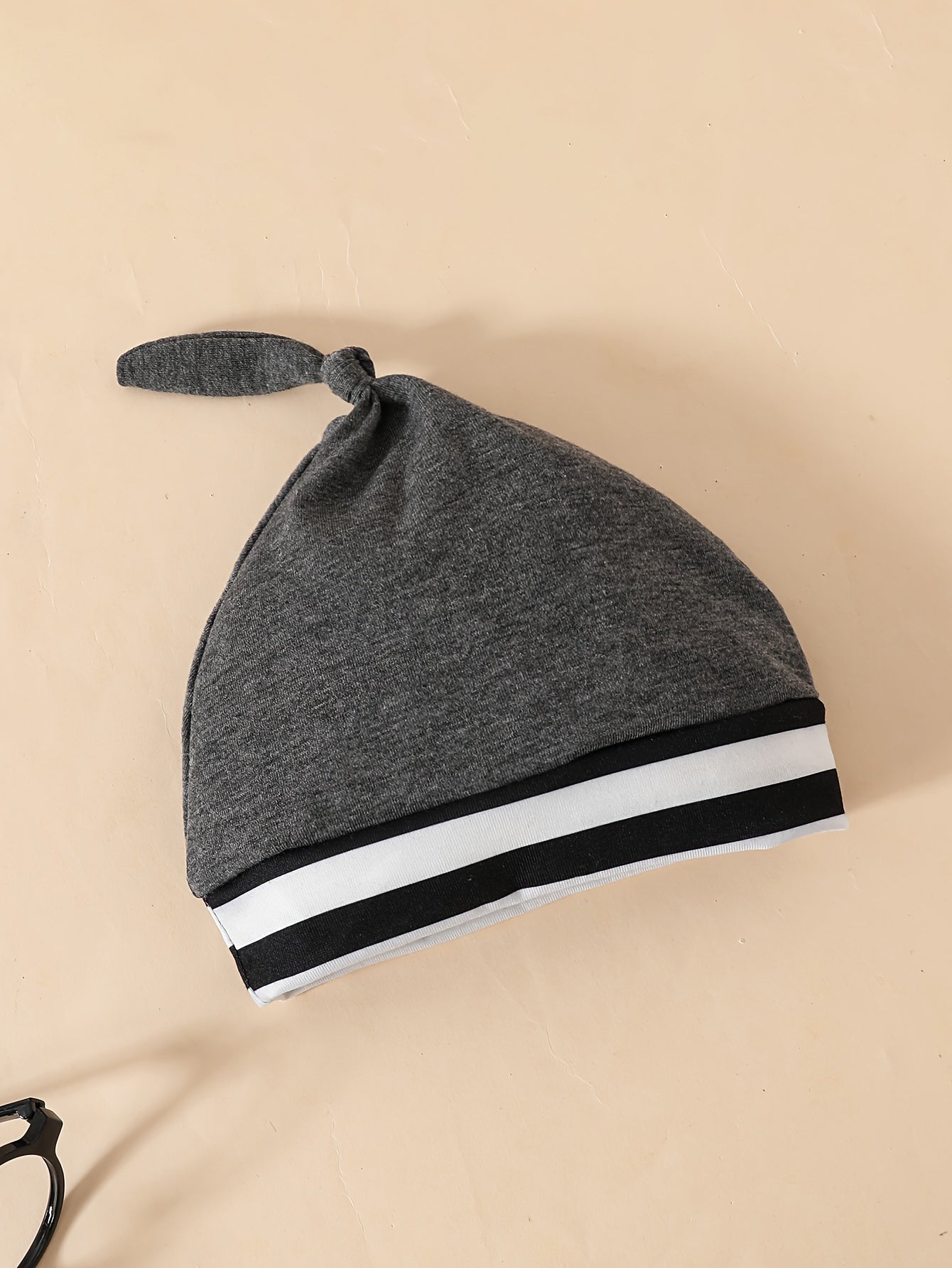 Three Piece Baby Boy Long Sleeve Shirt Striped Pants Hat