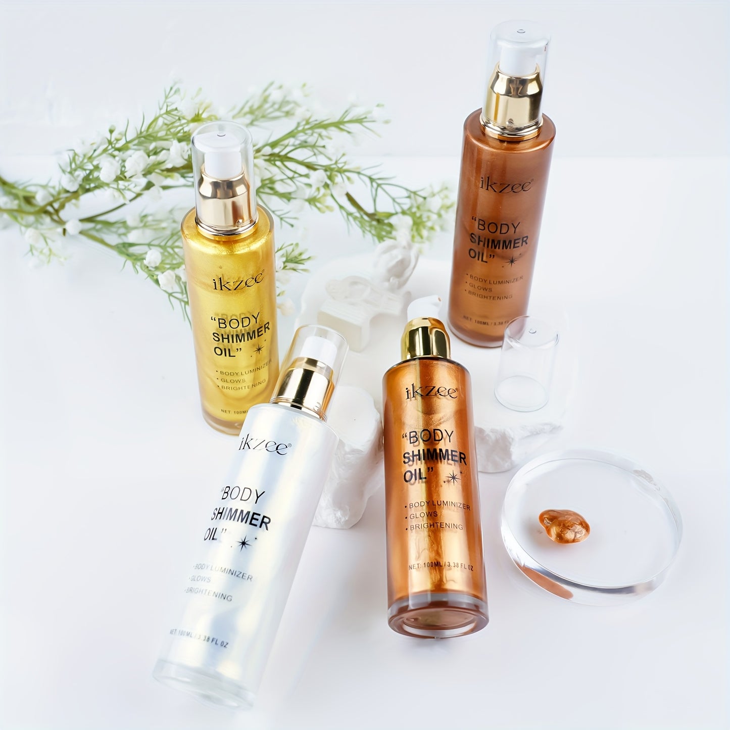 Elbbub Body Glitter Oil Shine For All Skin Tones Radiance