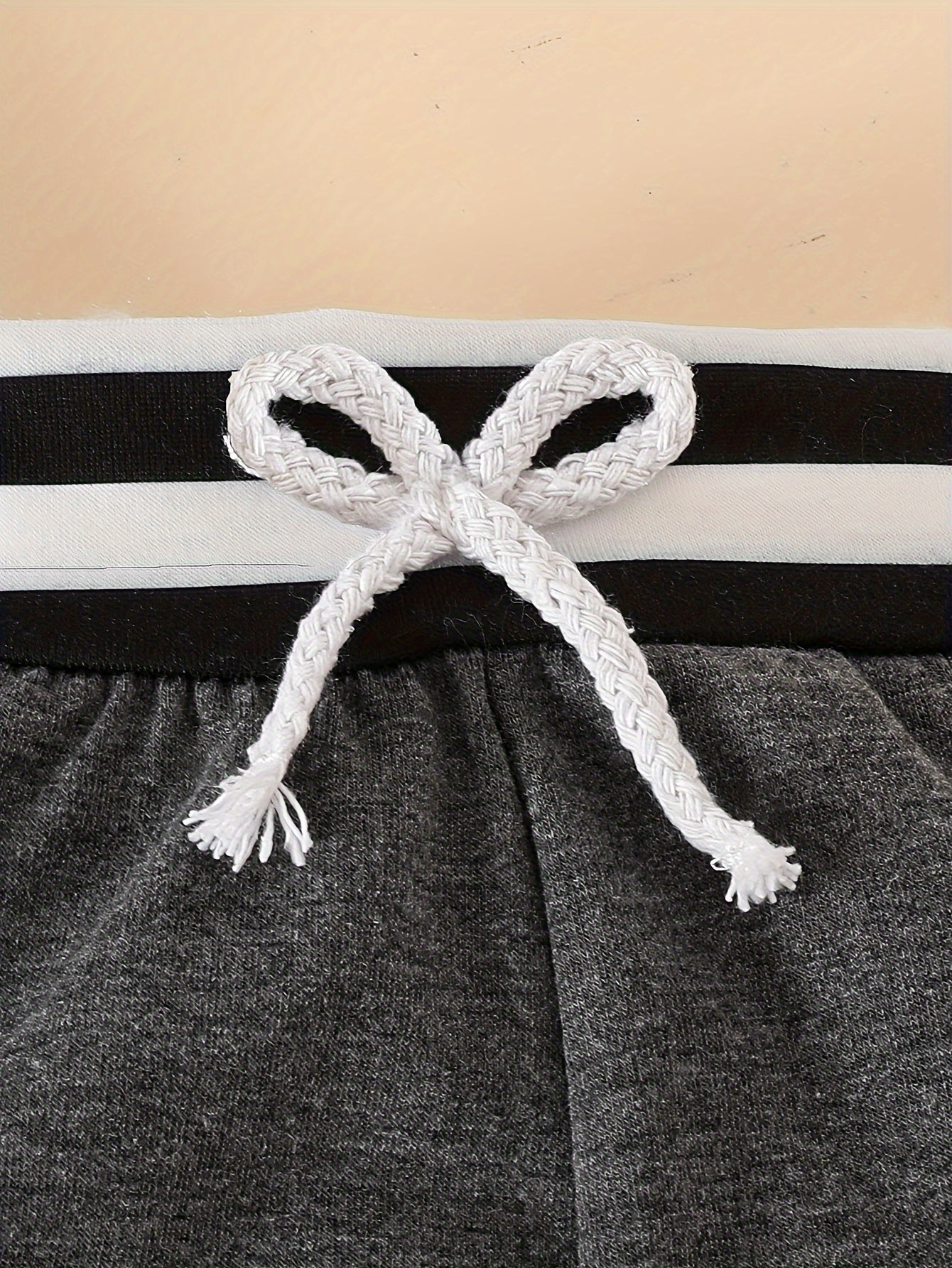 Three Piece Baby Boy Long Sleeve Shirt Striped Pants Hat