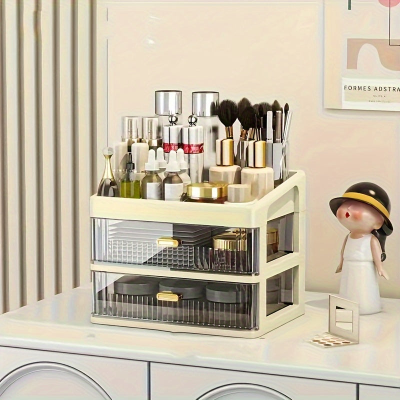 ZLXTXPOR Makeup Organizer Vanity Box Drawer For Cosmetics