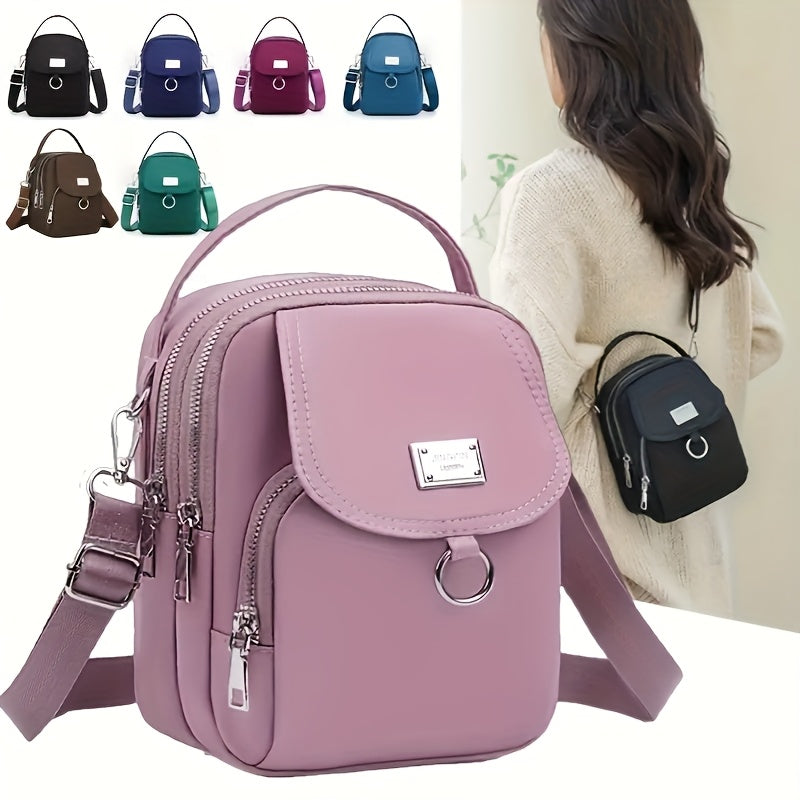 OGEHUAFEE Women Nylon Crossbody Bag With Adjustable Shoulder Strap