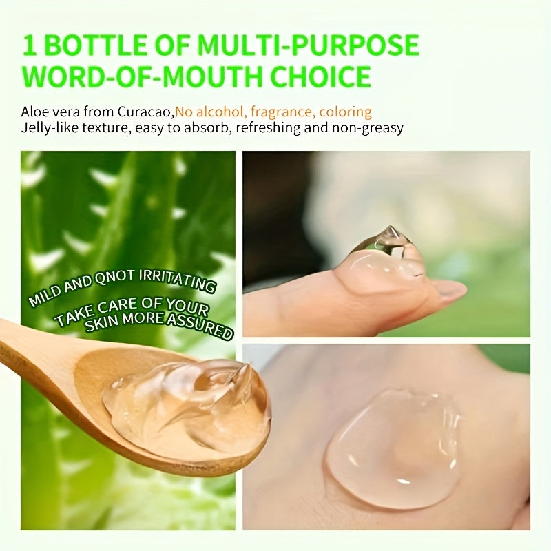 Buy 1 Get 1 Free; Buy 2 Get 2 Free; Aloe Vera Moisturizing Gel 300g, Aloe Vera Moisturizing Gel, Facial Cream For Men And Women, Moisturizing Cream, New And Old Packaging Random Hair