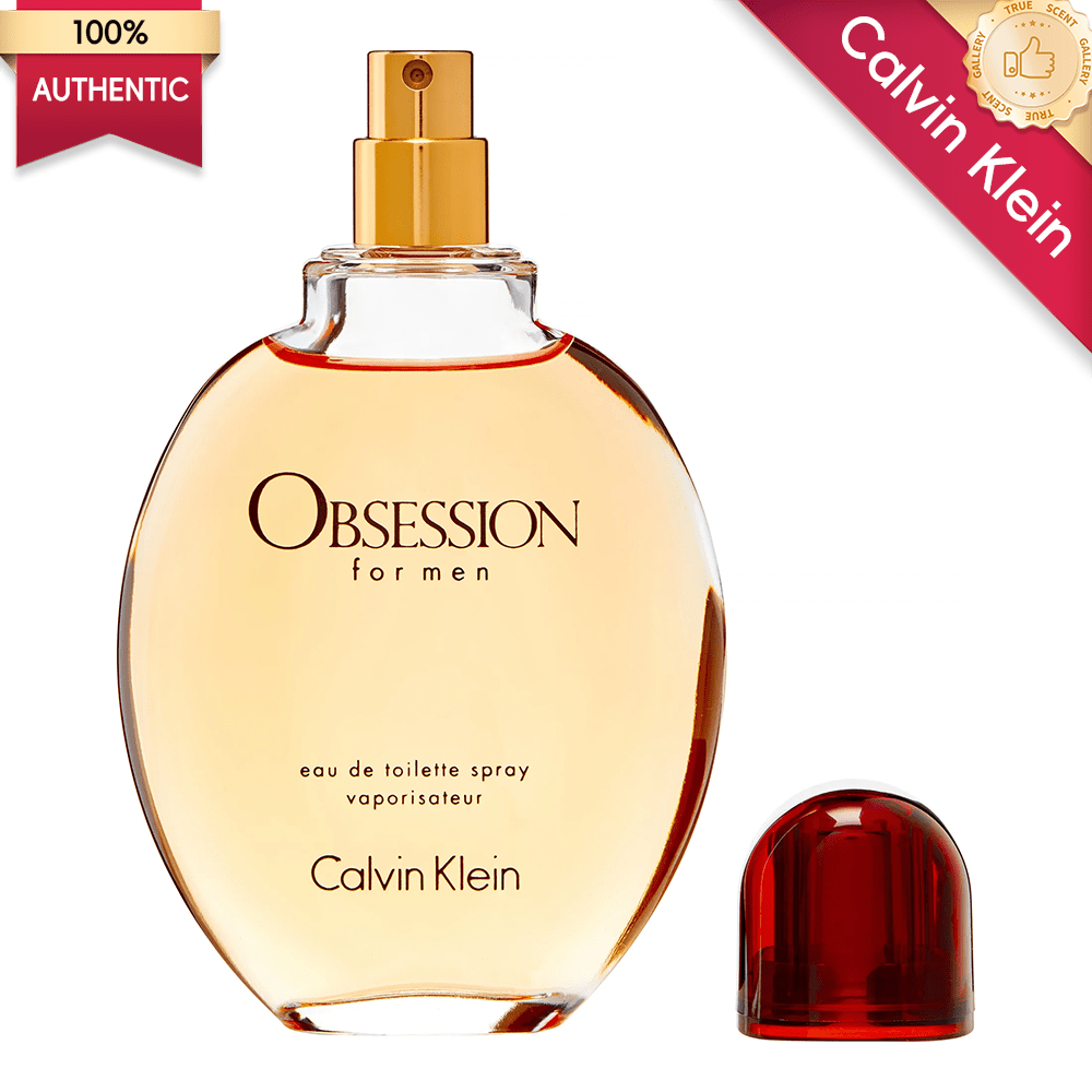Calvin Klein OBSESSION for Men, 4.2 oz Eau de Toilette Spray,CK, Long-Lasting Fragrance, Sexy & Masculine Scent, Gift Ready