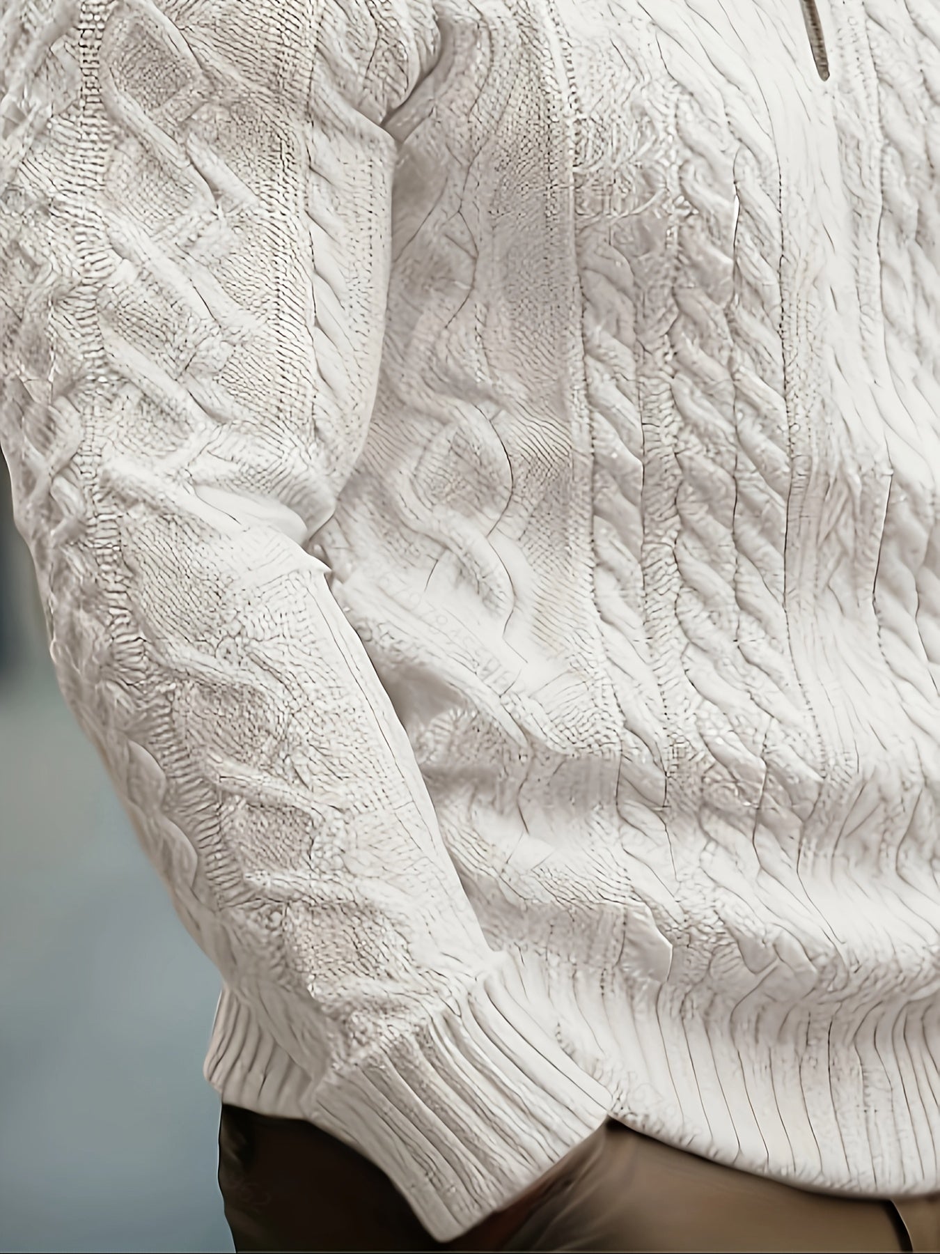 Mens Casual Sport Sweaters Loose Fit Soft Viscose Blend