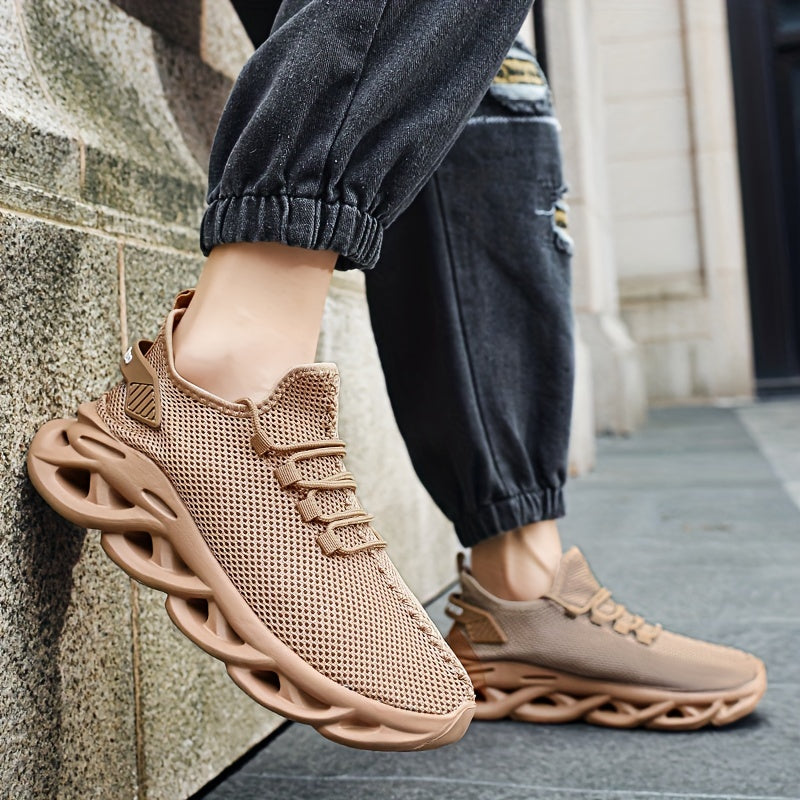 Mens Blade Sneakers Slip On Lace Up Hybrid Odor Resistant