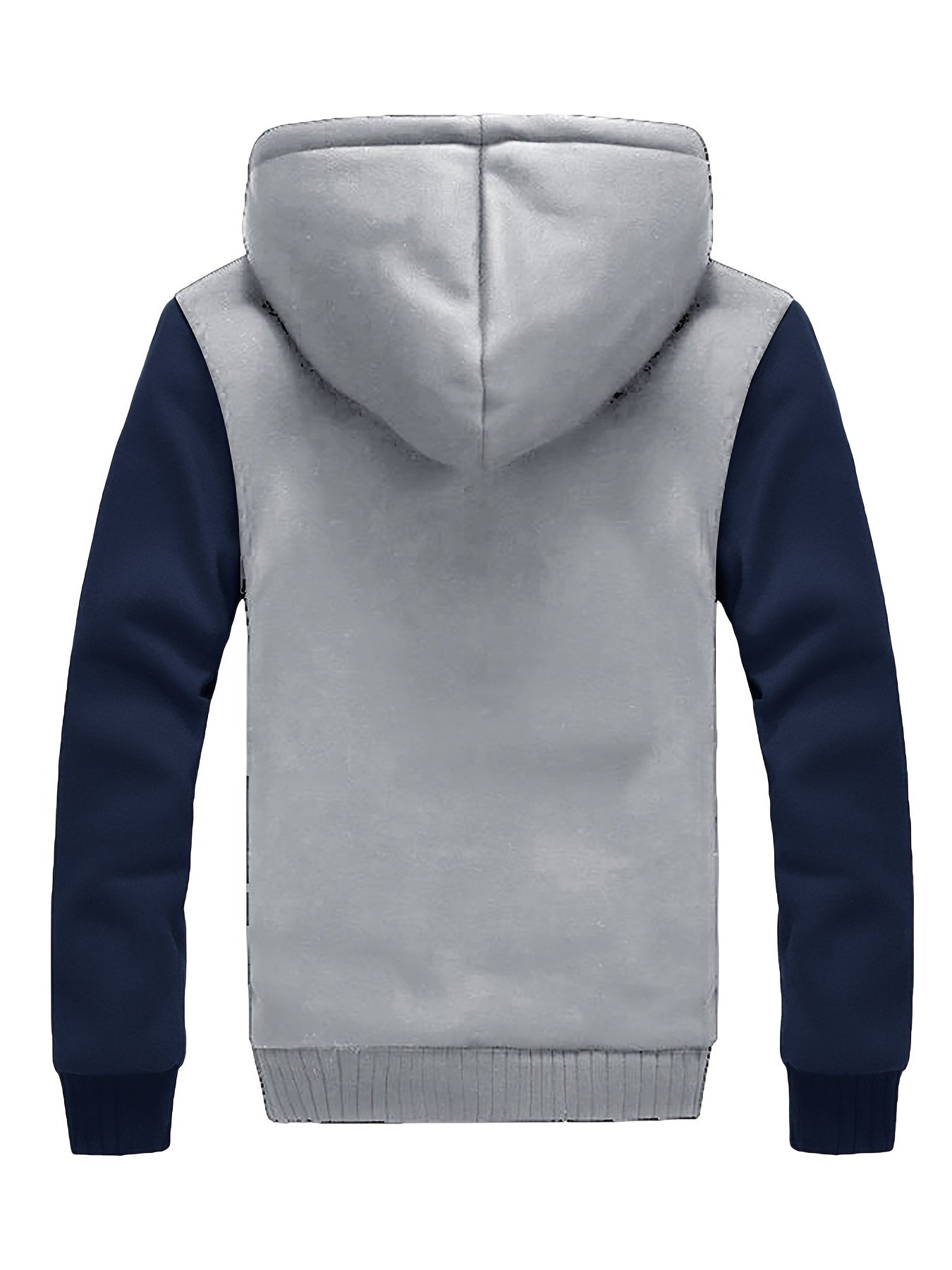 Siteya Warm Fleece Hooded Jacket For Men Casual Outerwear