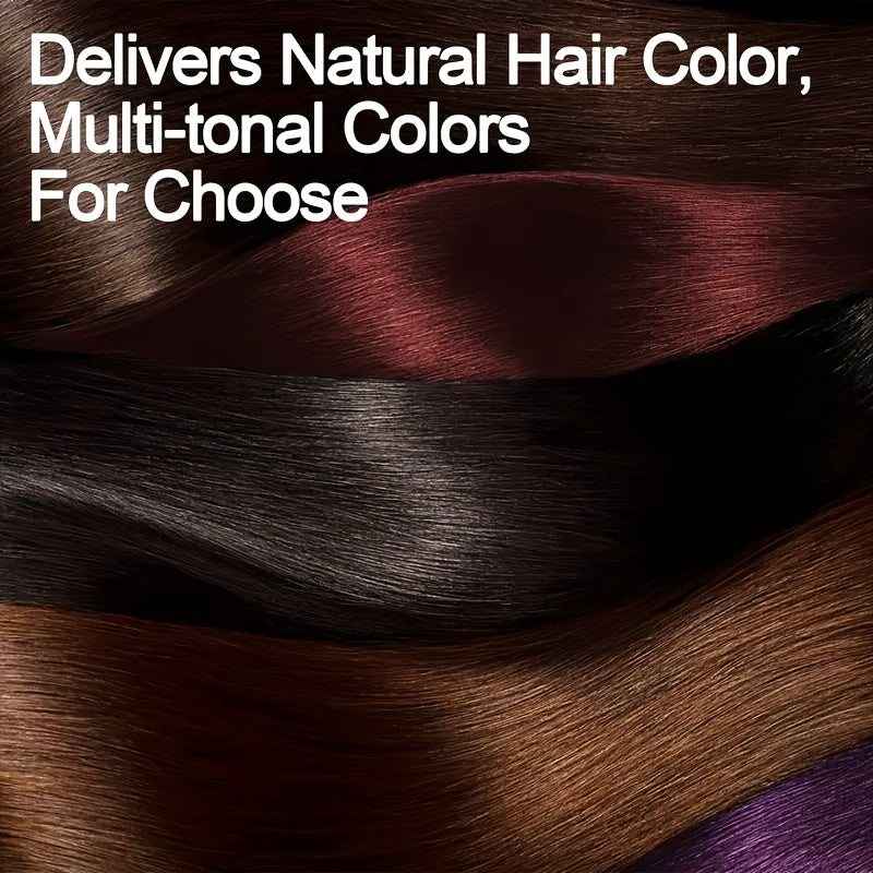 Halloween Hair Dye Care Halloween GiftHair Color Shampoo For Men And Women Instant Easy 3 In 1 Herbal Hair Color Shampoo Ammonia Free Lasts 30 Days - 16.91oz