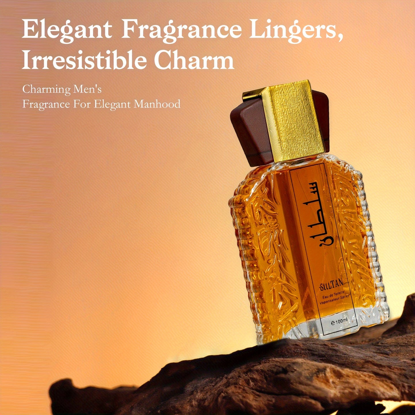 3.38 Oz (100ML) Men'S Classic Long Lasting Perfume, Seductive Woody Fragrance, Portable Perfume Spray For Dating Business Or Travel, Perfect Gift Choice For Father'S Day, Valentine'S Day