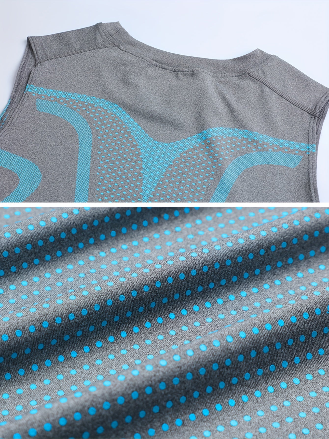 Men's Sports Compression Tank Tops Moisture Wicking