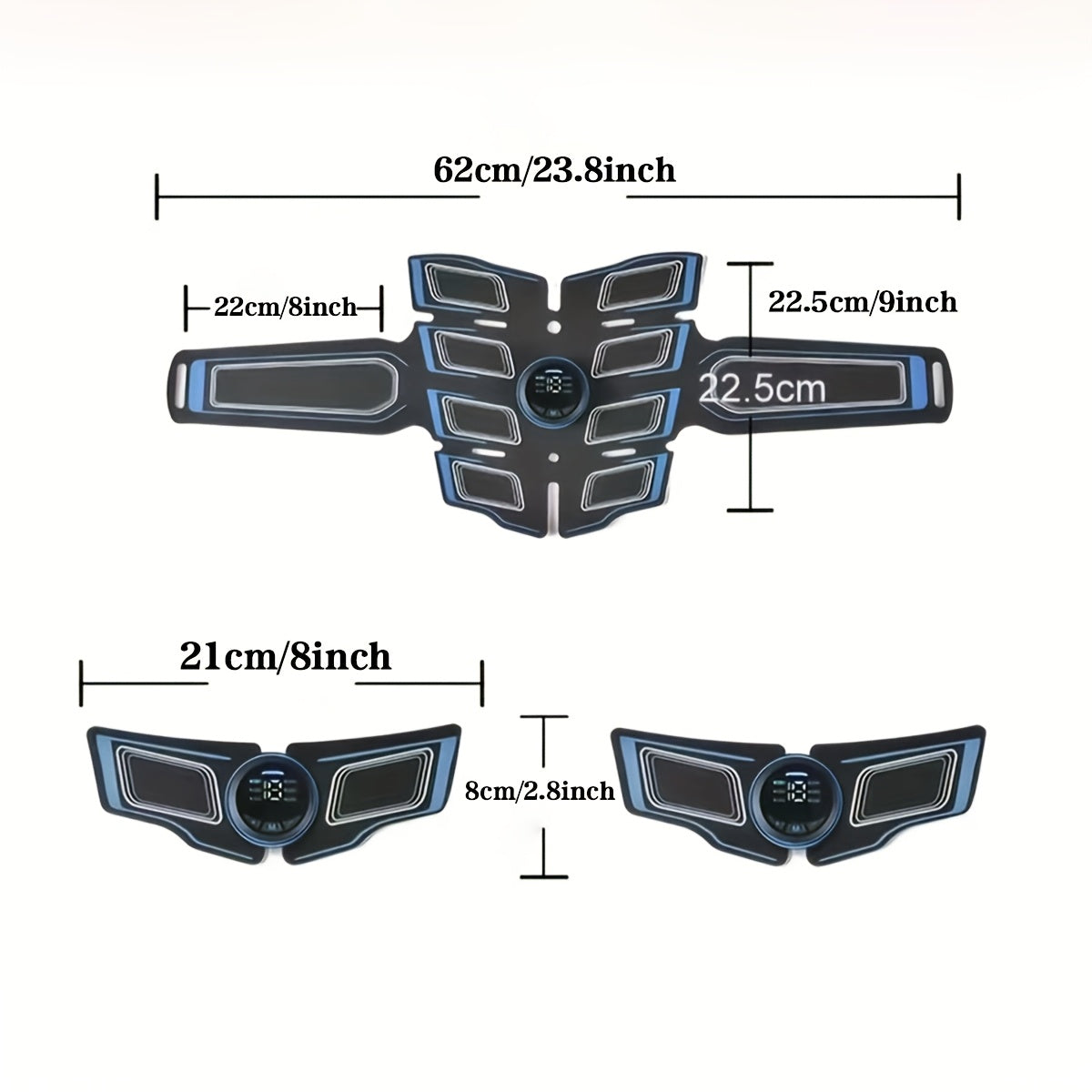 Jumper EMS Fitness Massage Belt Muscle Stimulator Massager