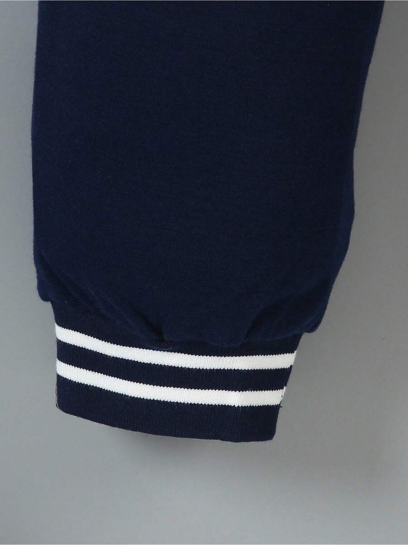 Boys Knit Sweater And Sweatpants Set With Letter N Print