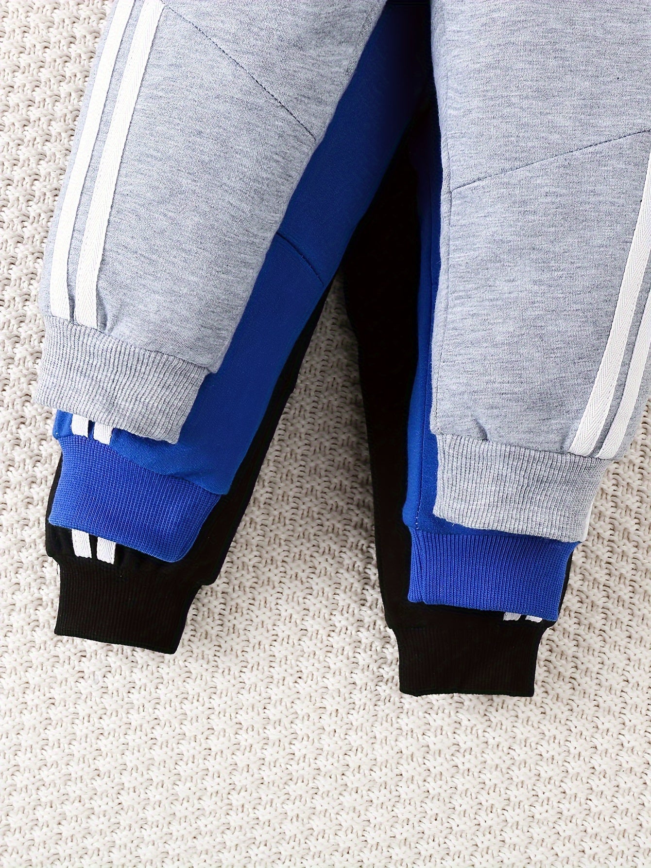 BHCHNTIY Brooklyn Themed Baby Joggers 3 Piece Set Casual