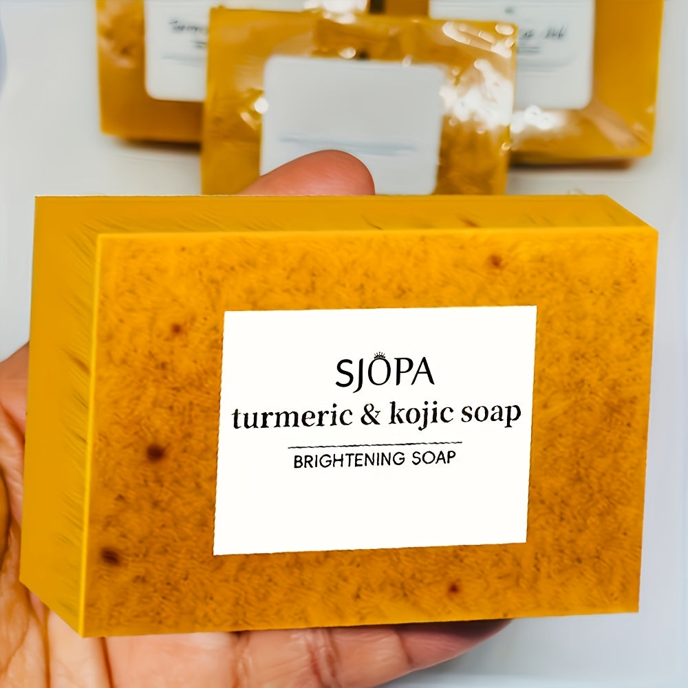 Turmeric Lemon Soap, Citric Acid Soap, Deep Cleansing And Moisturizing Light Beige, Ginger Soap, Bath And Face Wash