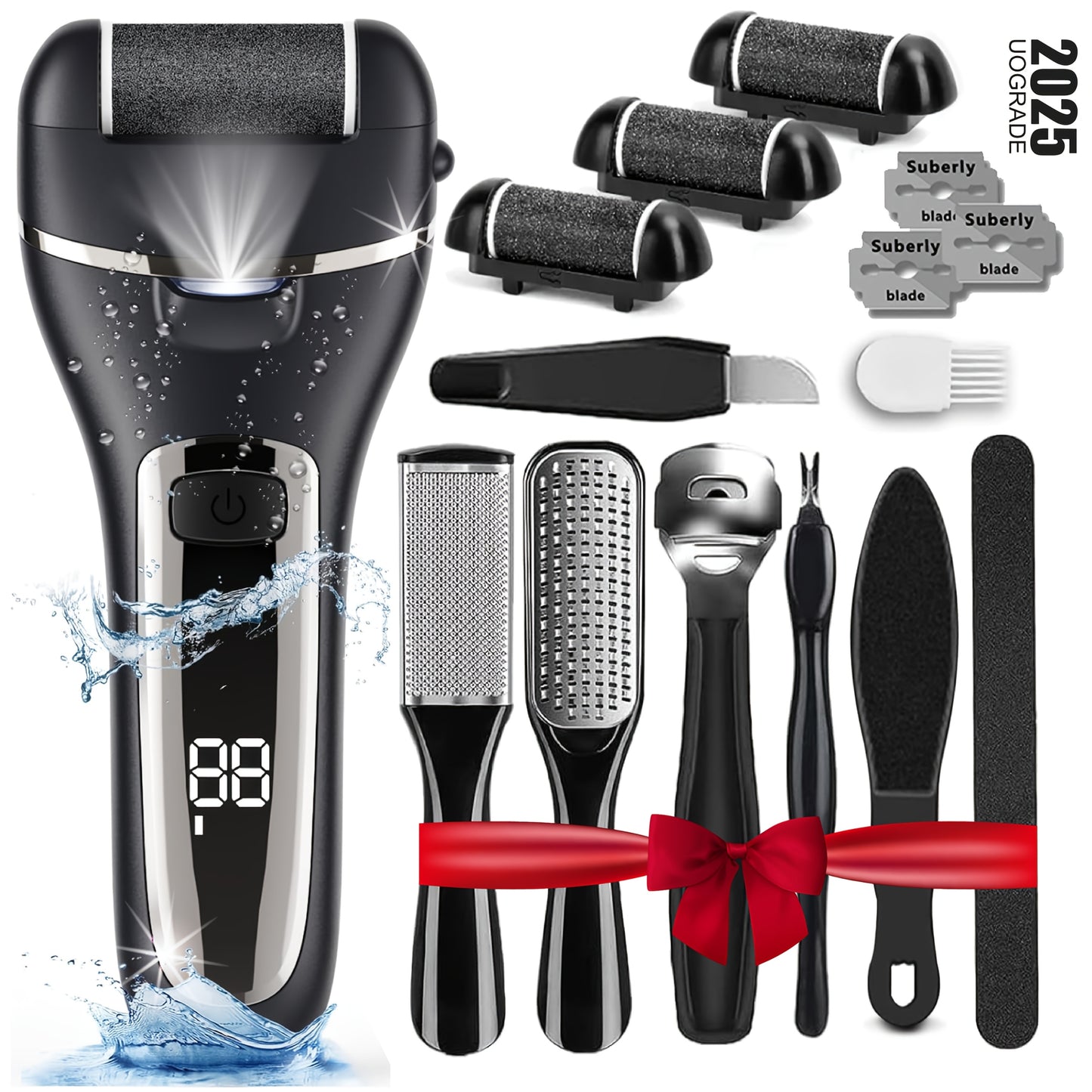 Electric Feet Remover Rechargeable Foot File Pedicure Kit