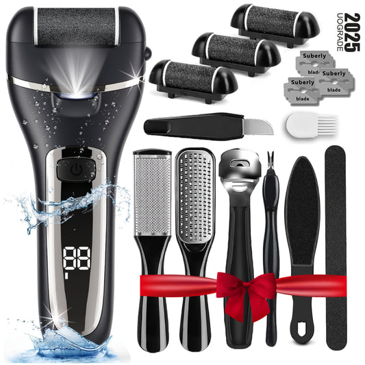 Electric Feet Remover Rechargeable Foot File Pedicure Kit