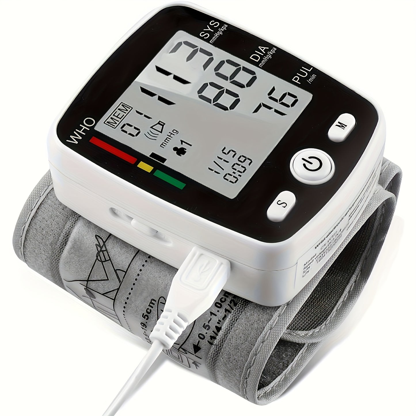CHANG KUN Wrist Blood Pressure Monitor Digital With 2x99