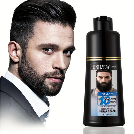 FVQUHVO Beard And Hair Dye For Men Nourishing Daily Use
