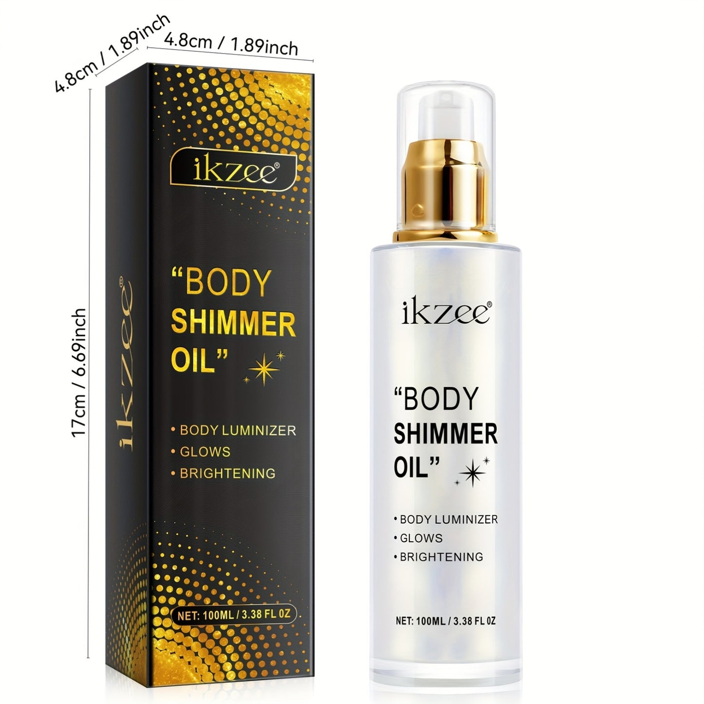 Elbbub Body Glitter Oil Shine For All Skin Tones Radiance
