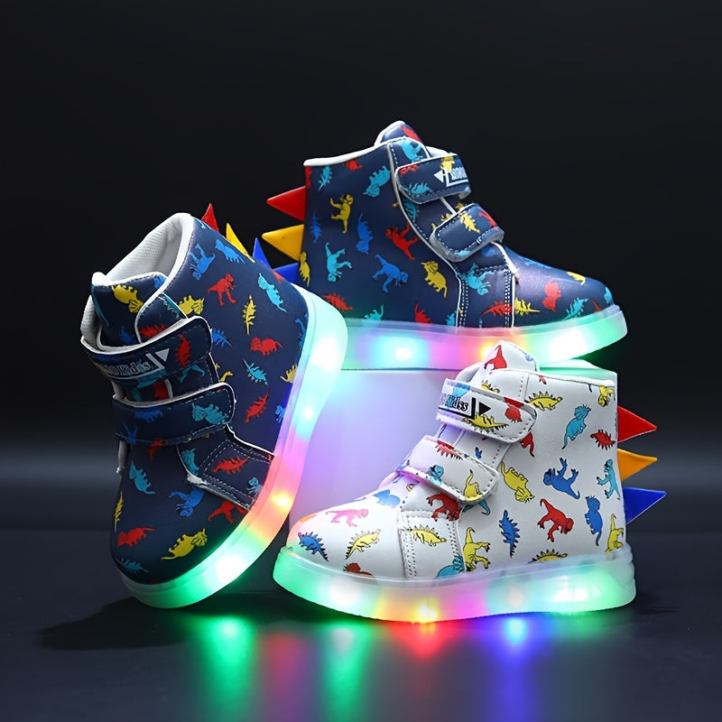 MGO Kidss Glowing Lights Shoes With Flashing LEDs For Kids