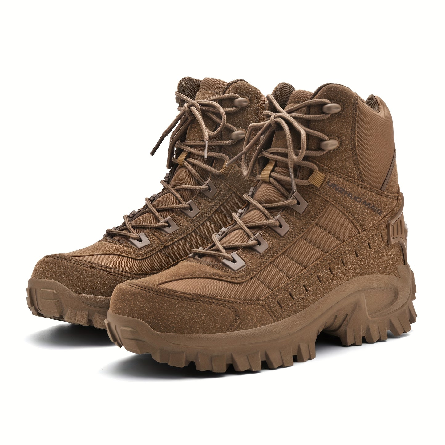 UNZHUO MAKE Men Hiking Boots High Top Non Slip Trekking