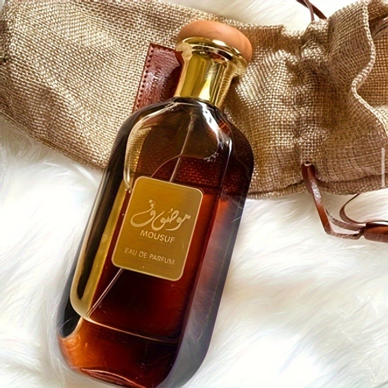 Arabian Musk Perfume, Classic Wooden Scent, Long-Lasting Intense Fragrance, Alcohol-Based, Eau de Parfum, Men'S Fragrance, Travel-Friendly, Christmas Gift Idea