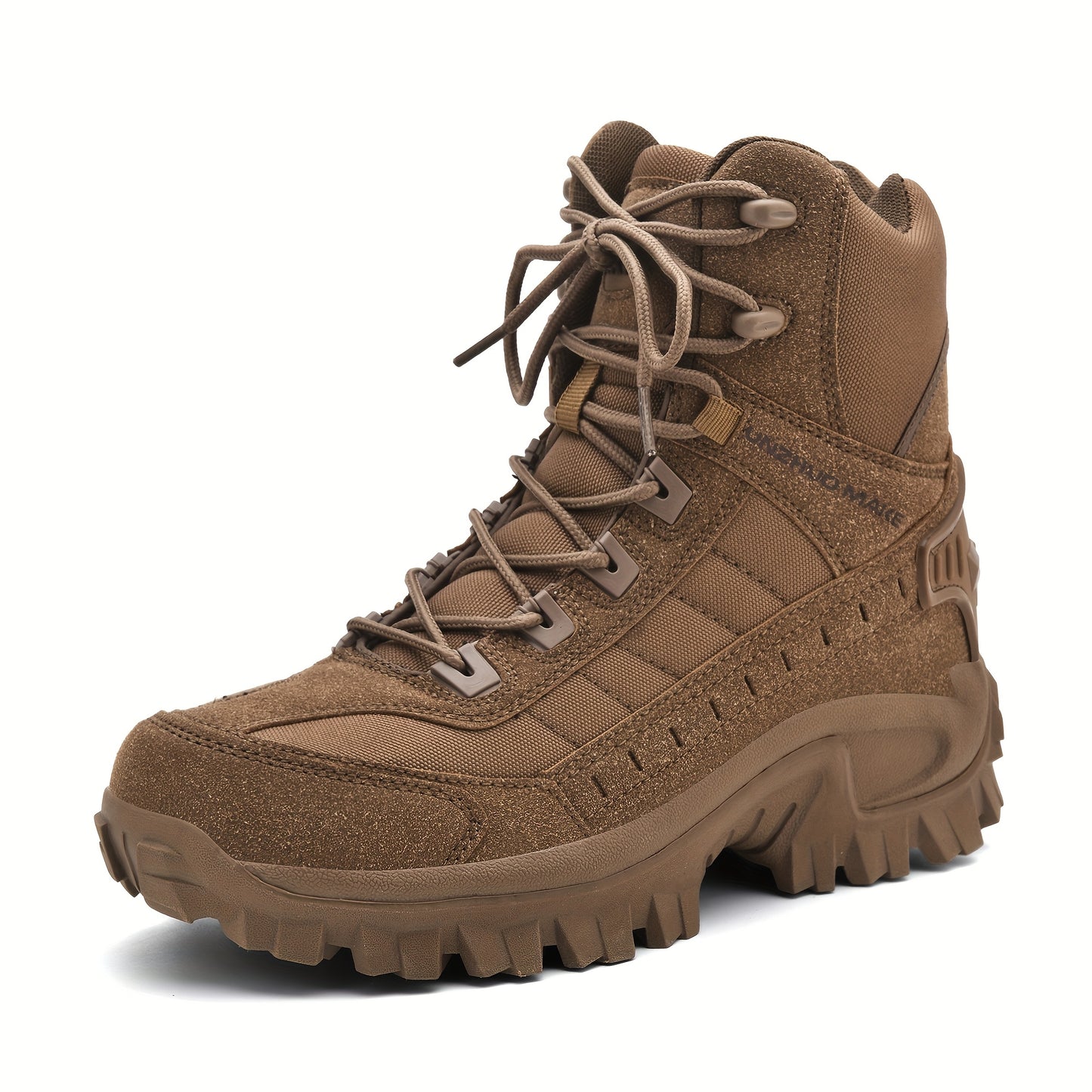 UNZHUO MAKE Men Hiking Boots High Top Non Slip Trekking