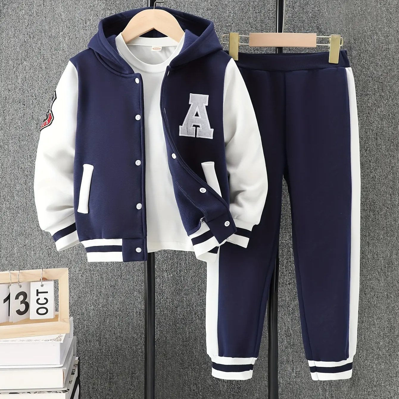 Boys Autumn Winter Sports Set For Outdoor Activities