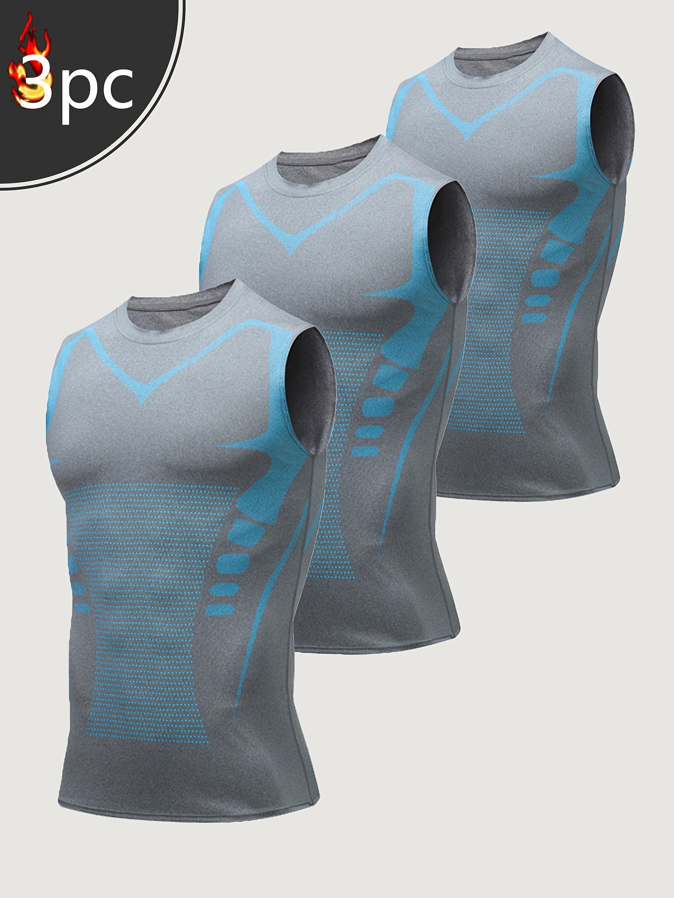 Men's Sports Compression Tank Tops Moisture Wicking