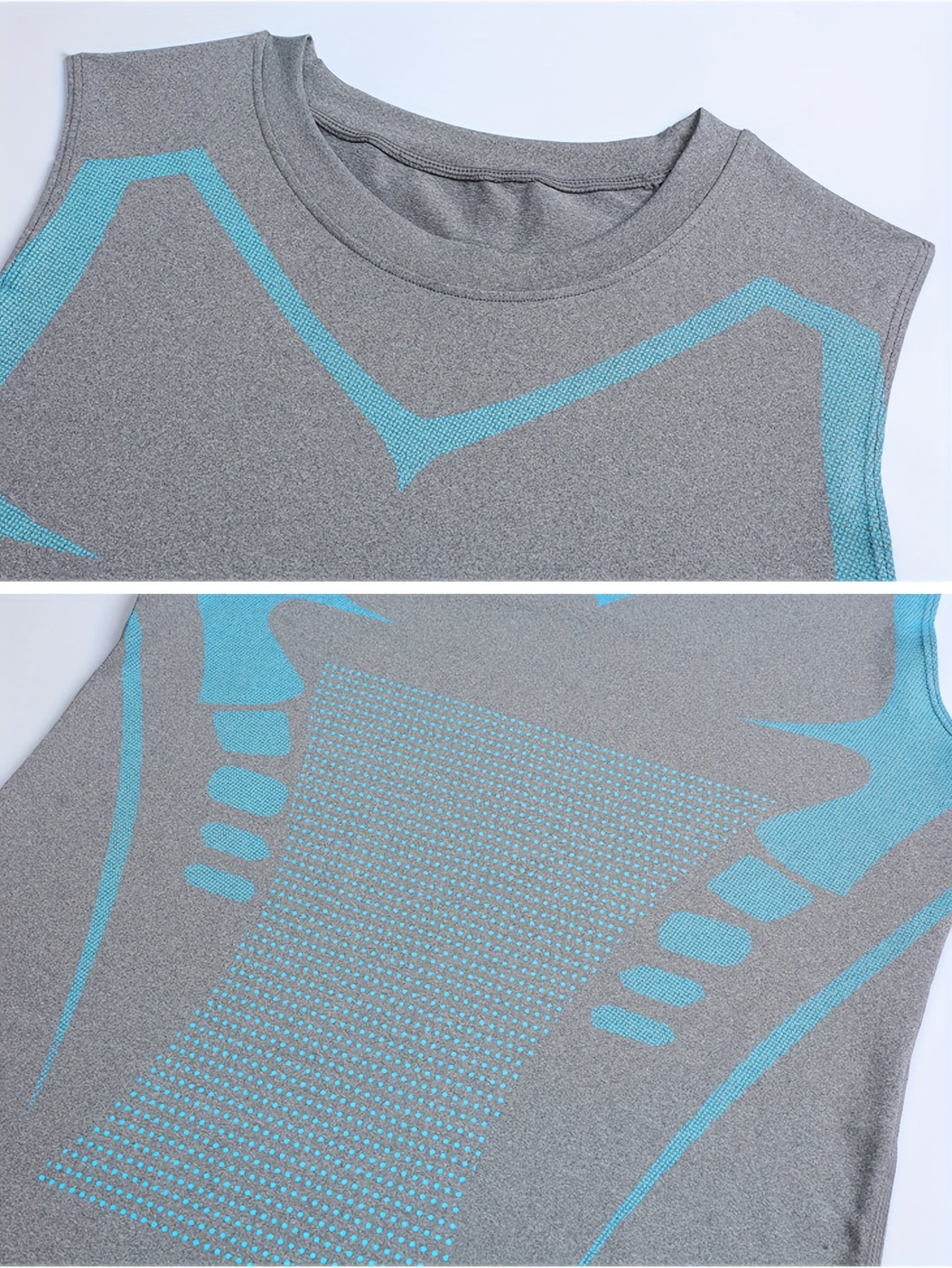 Men's Sports Compression Tank Tops Moisture Wicking