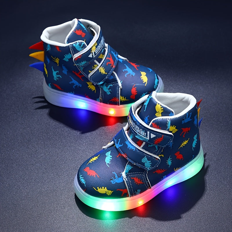 MGO Kidss Glowing Lights Shoes With Flashing LEDs For Kids