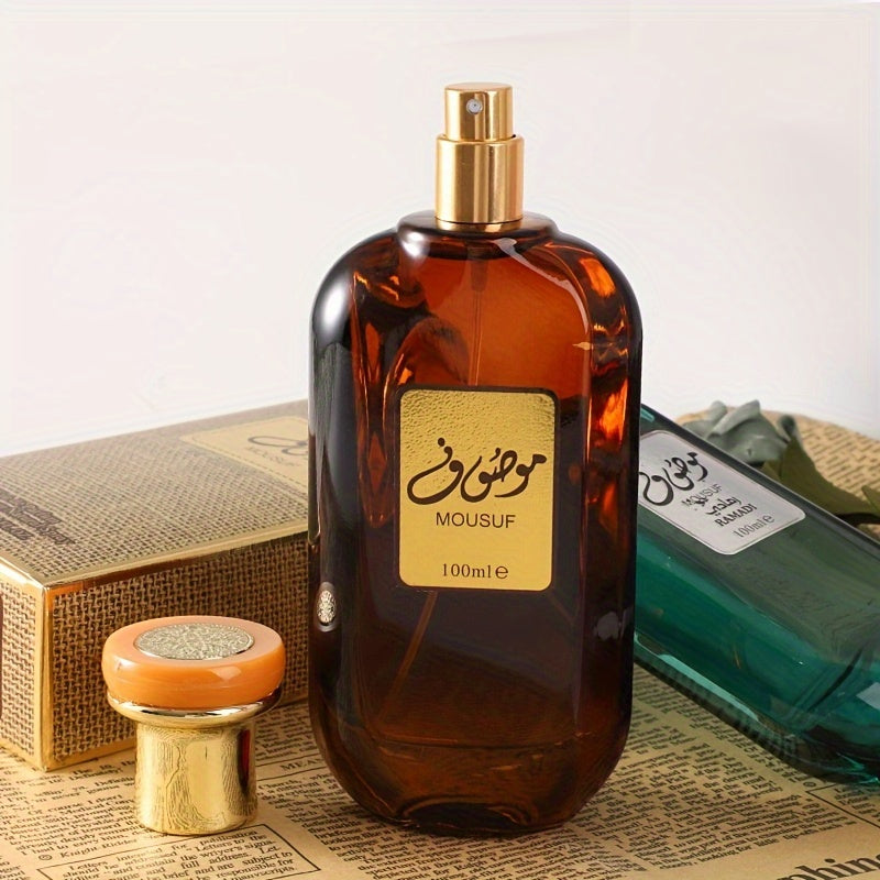 Arabian Musk Perfume, Classic Wooden Scent, Long-Lasting Intense Fragrance, Alcohol-Based, Eau de Parfum, Men'S Fragrance, Travel-Friendly, Christmas Gift Idea