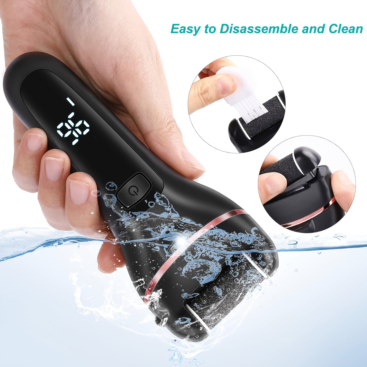 Electric Feet Remover Rechargeable Foot File Pedicure Kit