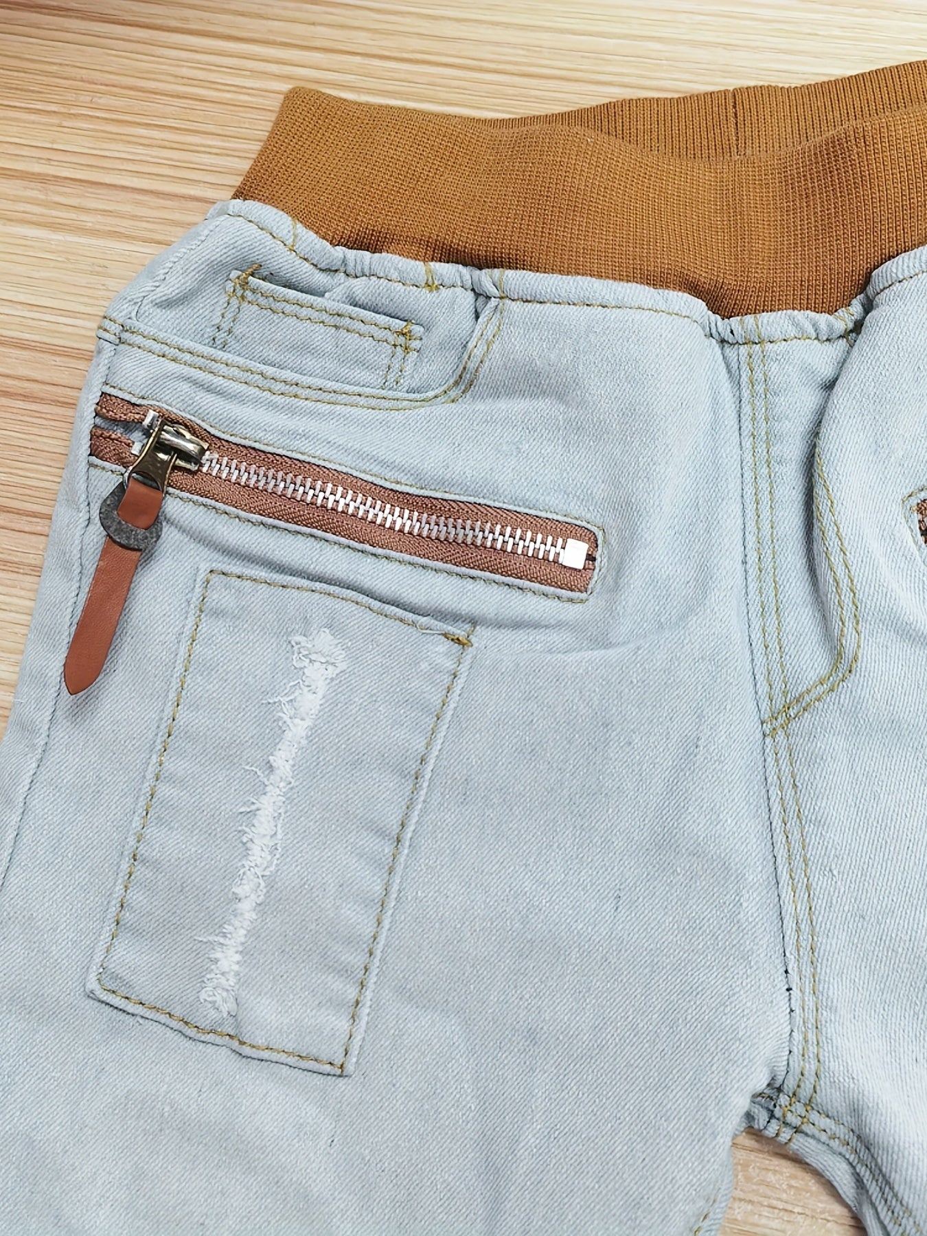 Boys Denim Jeans Pants For Spring And Autumn Kids Wear