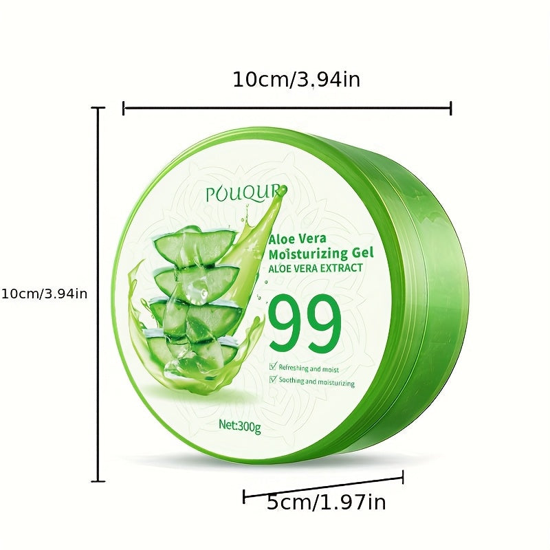 Buy 1 Get 1 Free; Buy 2 Get 2 Free; Aloe Vera Moisturizing Gel 300g, Aloe Vera Moisturizing Gel, Facial Cream For Men And Women, Moisturizing Cream, New And Old Packaging Random Hair
