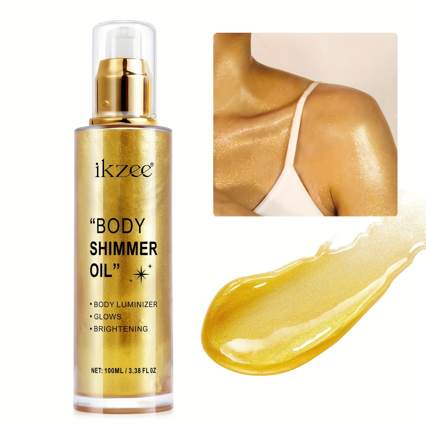 Elbbub Body Glitter Oil Shine For All Skin Tones Radiance
