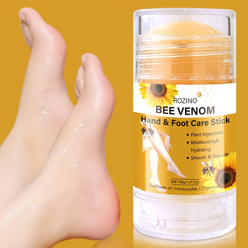 [Multipurpose Bee Venom Care] 5pcs Bee Venom Care Combination | Moisturizing, Comprehensive, Lightweight, Non Greasy, Quickly Absorbed, Gentle, Non Irritating, Portable and Easy to Use for Lip, Face, Neck, Hands, Feet, and Bo