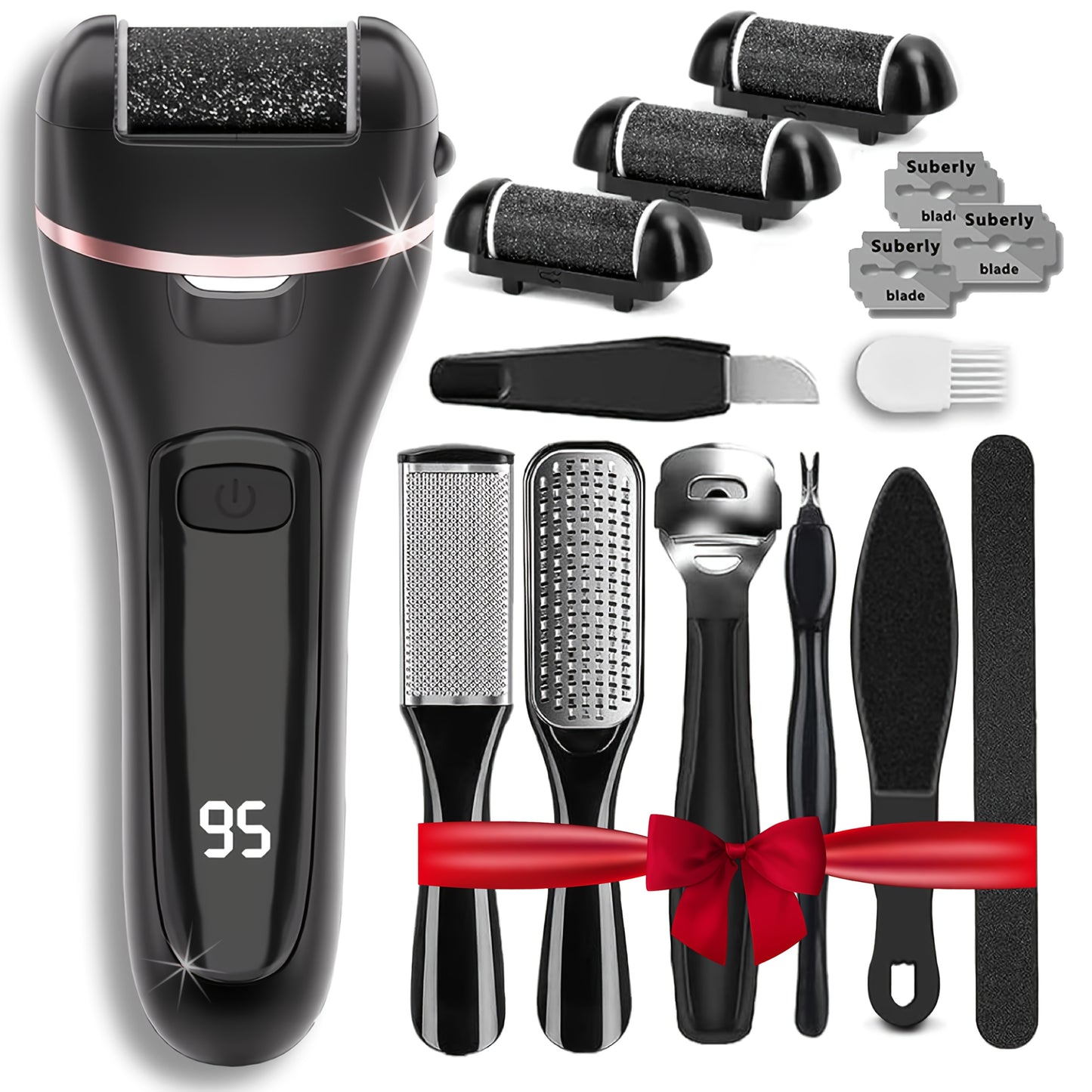 Electric Feet Remover Rechargeable Foot File Pedicure Kit