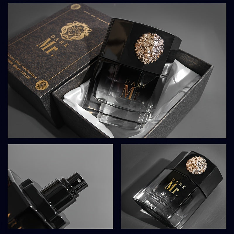 100ml Mr. Blue Men'S Perfume Long-Lasting Fragrance Lion Domineering Perfume Sports And Leisure Party Perfume Business Travel Perfume Couple Lover Partner Date Dinner Perfume Satisfying Gift Perfume