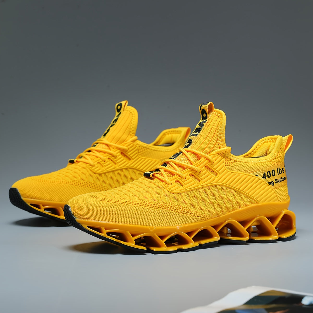 Mens Casual Lace Up Running Shoes Lightweight Breathable
