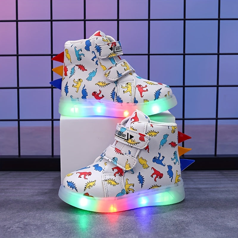 MGO Kidss Glowing Lights Shoes With Flashing LEDs For Kids