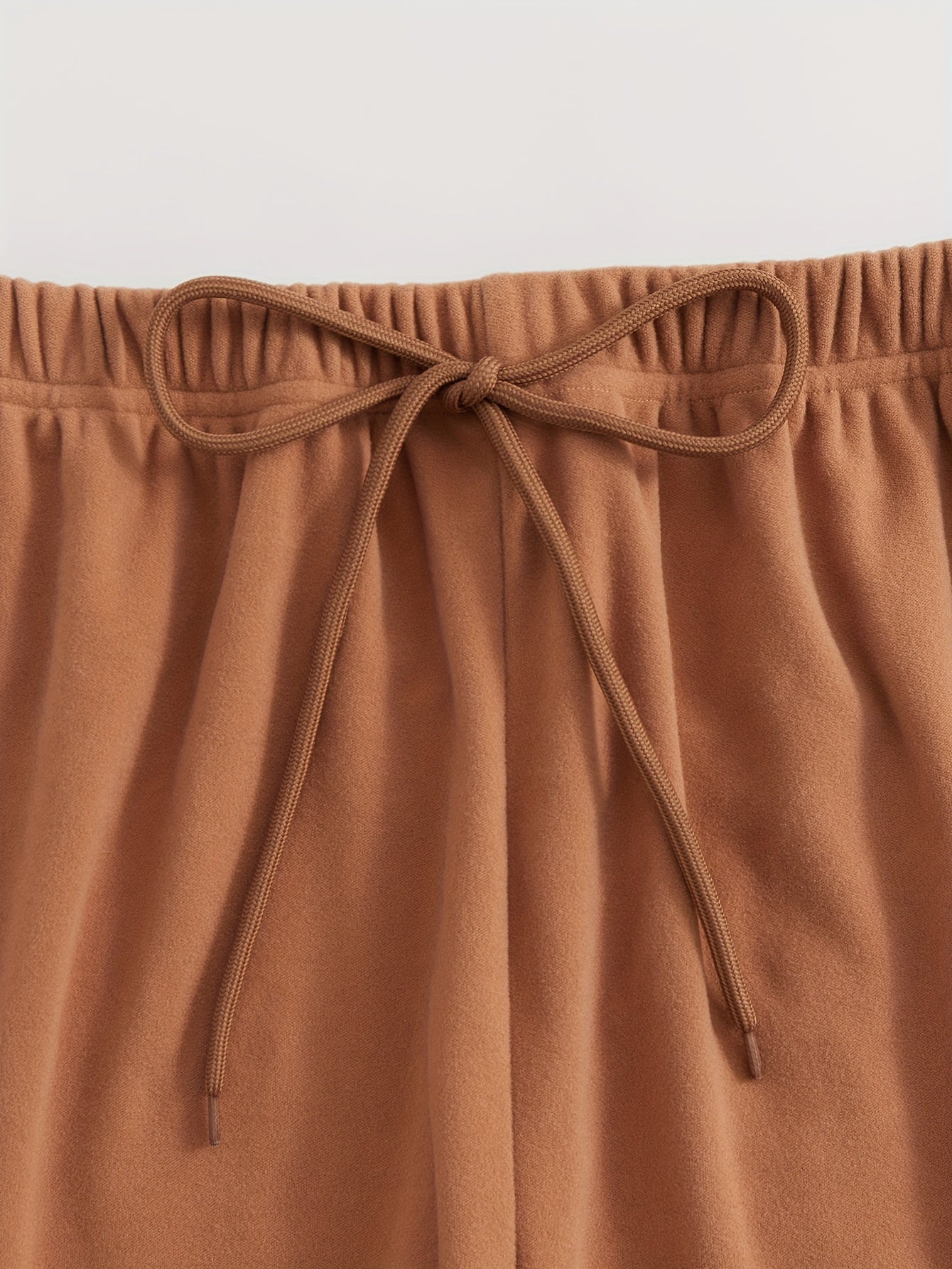 Women's casual velvet multi-color pullover long-sleeved pajamas tops & detailed waist rope decorative belt casual trousers home clothes three sets