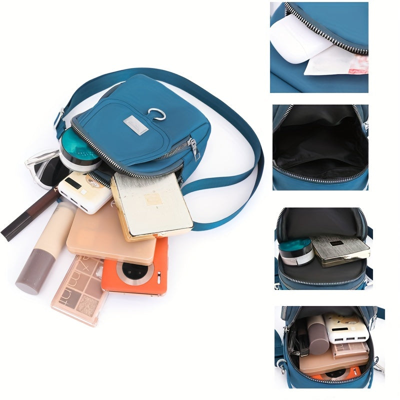 OGEHUAFEE Women Nylon Crossbody Bag With Adjustable Shoulder Strap