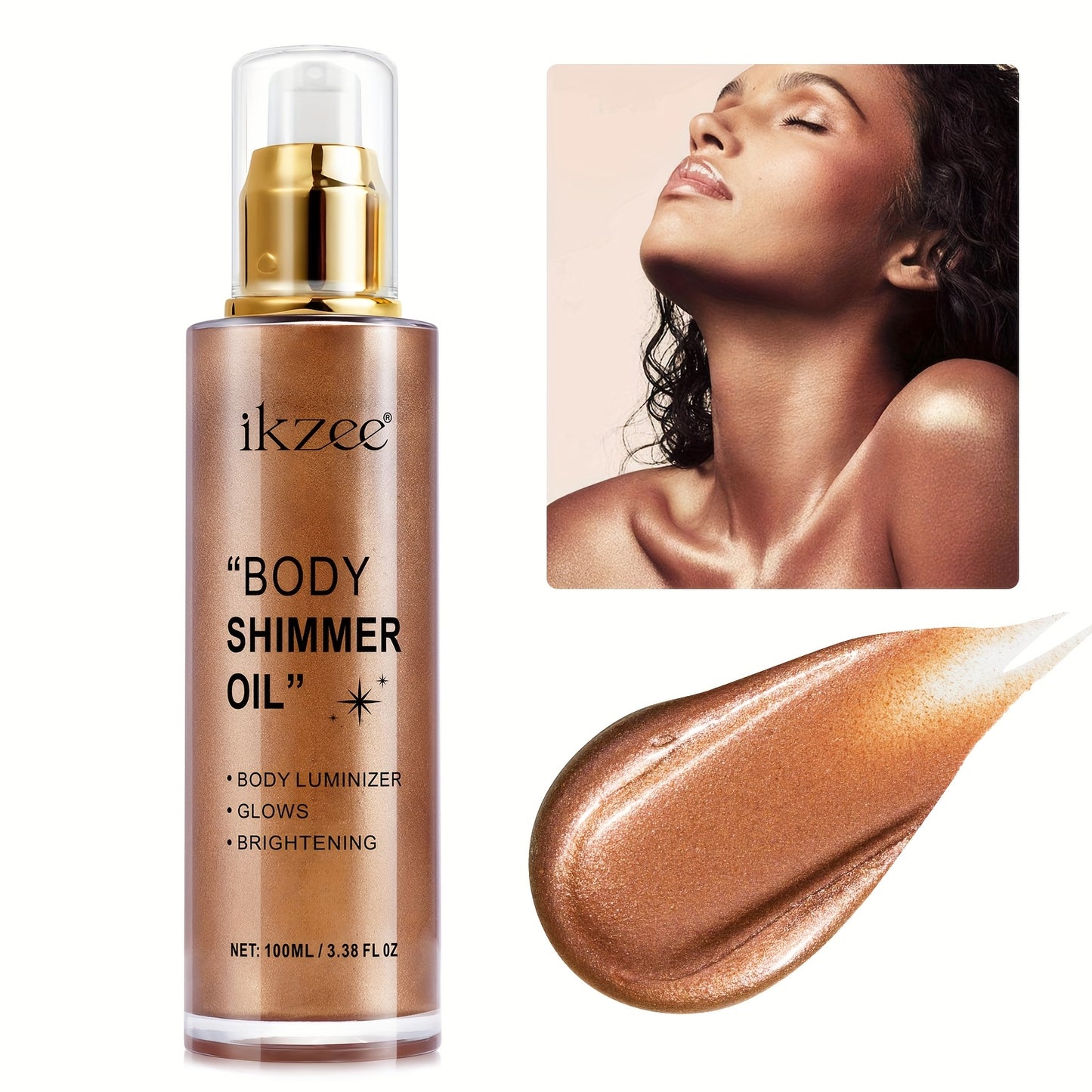 Elbbub Body Glitter Oil Shine For All Skin Tones Radiance