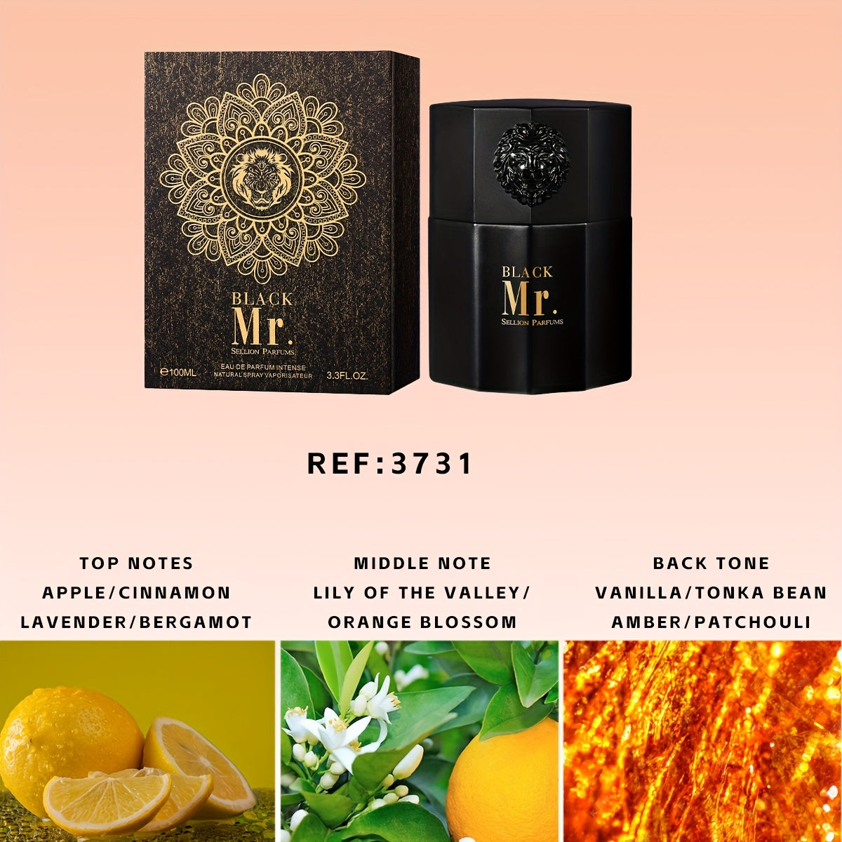 Men'S Perfume Long-lasting Fragrance Spray Perfume Strong Fragrance Valentine'S Gift Perfume Hard Box Packaging Woody Fragrance 100ml Party Gathering Gym Sports Perfume Couple Date Dinner Perfume Festival Birthday Anniversary
