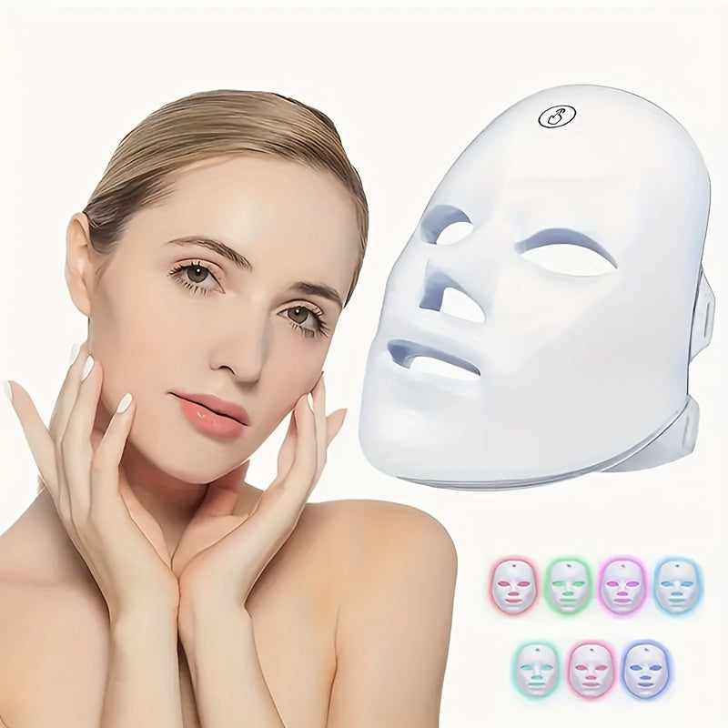 Portable LED Facial Mask Touch Screen Skin Care Device USB