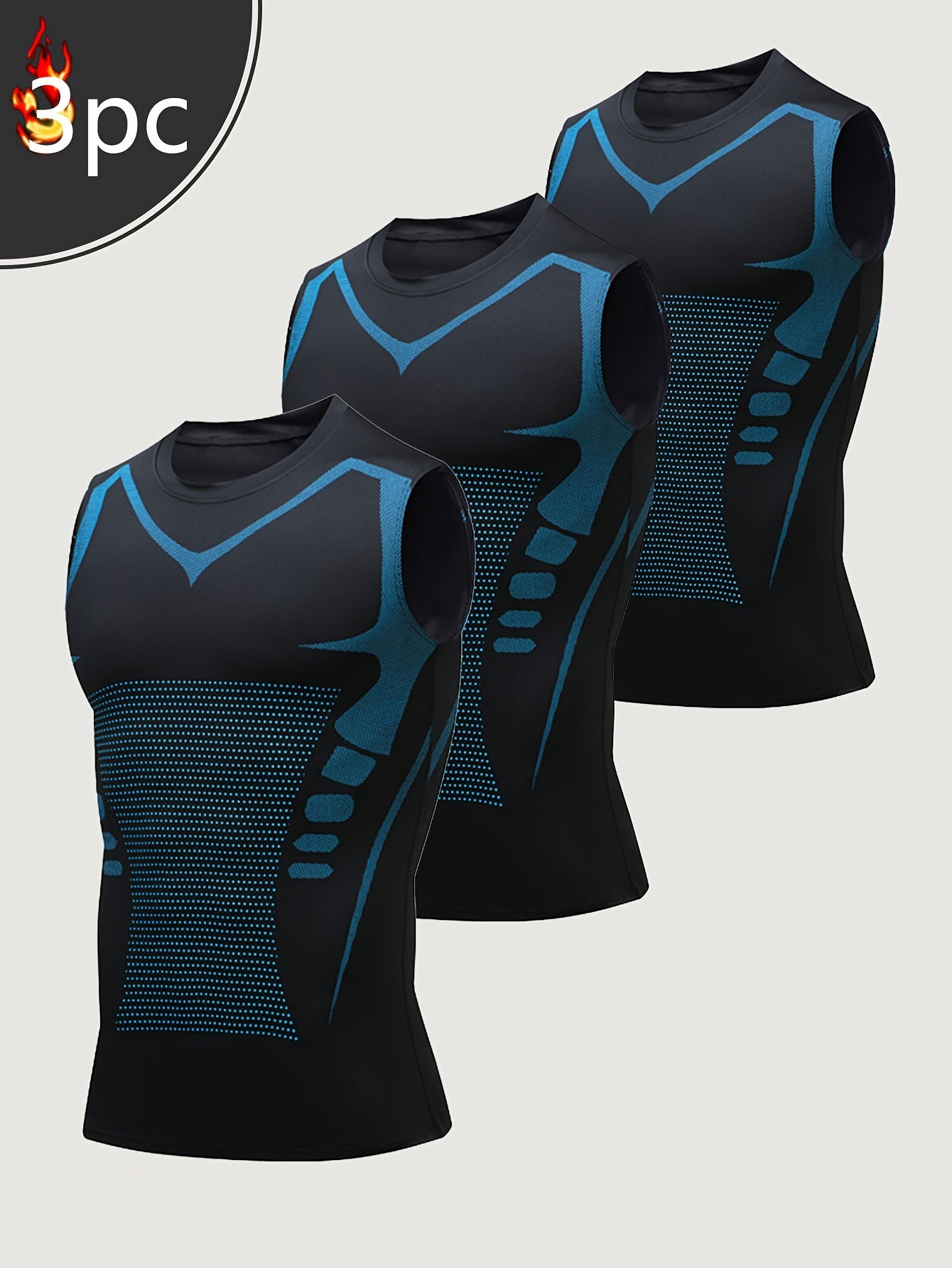 Men's Sports Compression Tank Tops Moisture Wicking