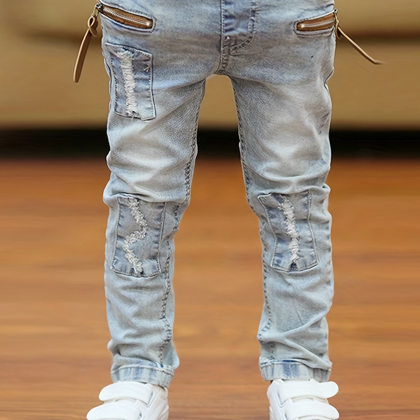 Boys Denim Jeans Pants For Spring And Autumn Kids Wear