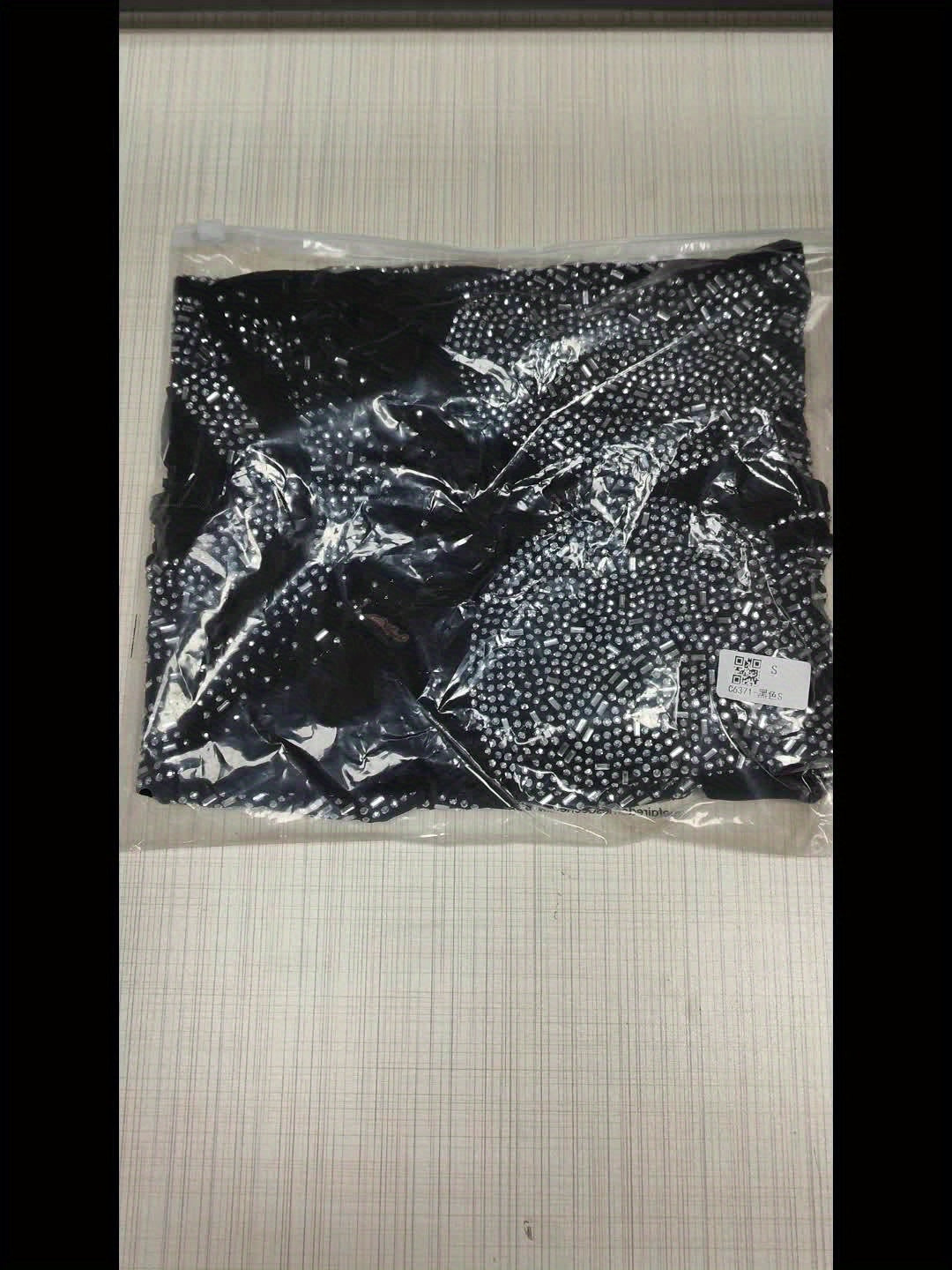 Rhinestone Semi-Sheer Dress High Neck Long Sleeve Bodycon Party Dress For Women