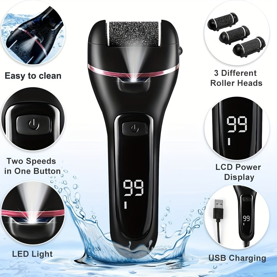 Electric Feet Remover Rechargeable Foot File Pedicure Kit
