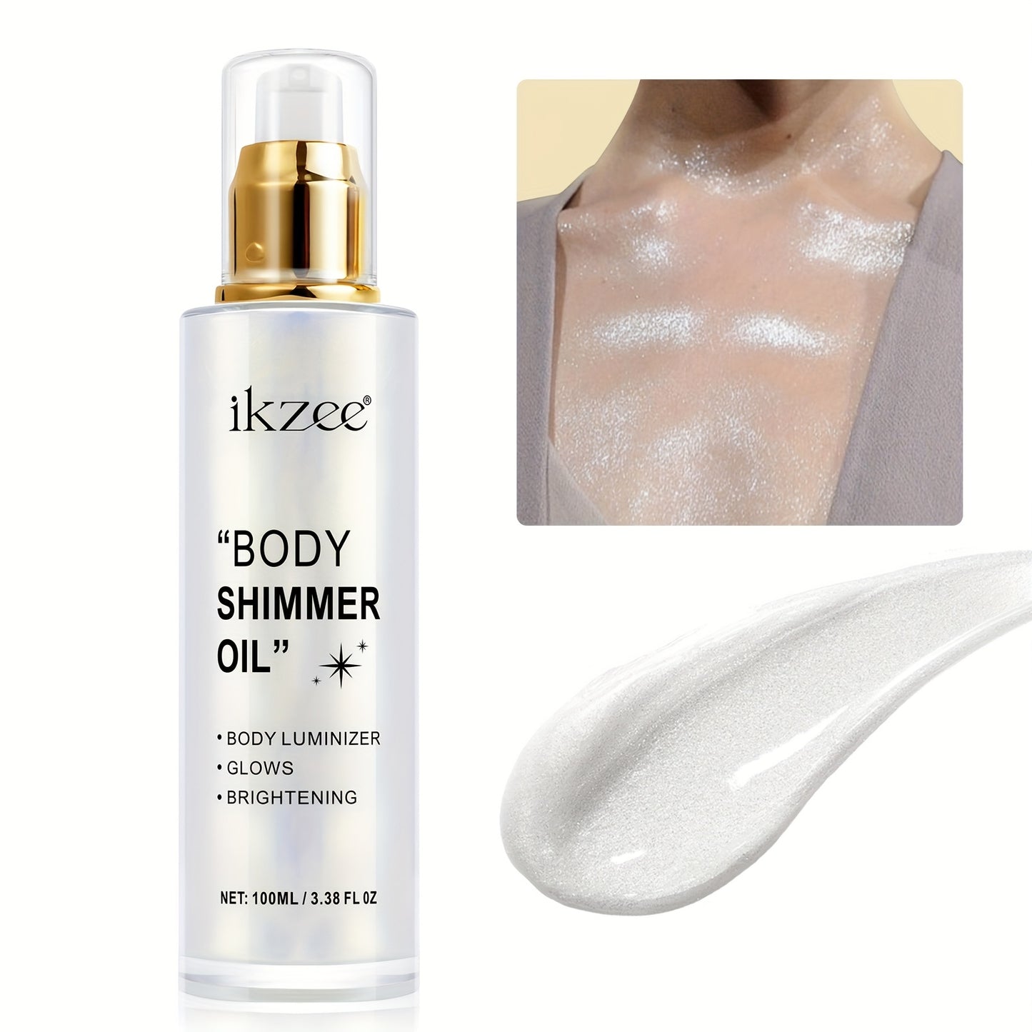 Elbbub Body Glitter Oil Shine For All Skin Tones Radiance